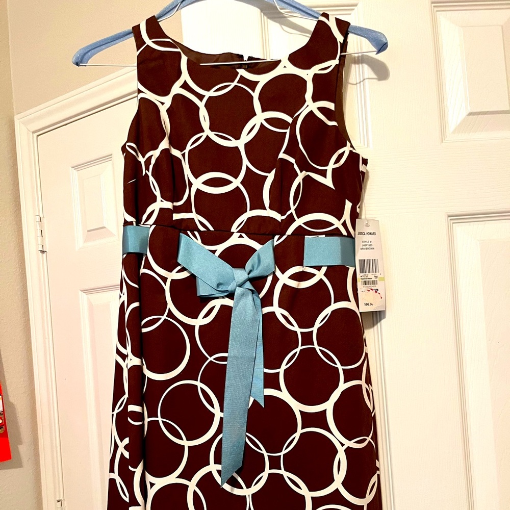 Brown/Ivory Dress